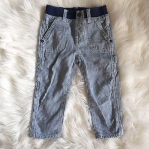 Baby Gap Boys Railroad Stripe Pants 18-24 months